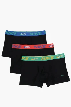 Online Set 3 Boxer Dri-Fit con Banda Elastica Logata Uomo Intimo