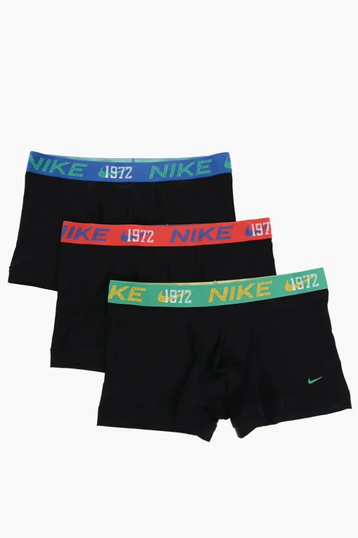 Online Set 3 Boxer Dri-Fit con Banda Elastica Logata Uomo Intimo