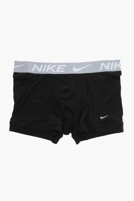 Discount Set 3 Boxer Dri-Fit con Banda Elastica Logata Uomo Intimo