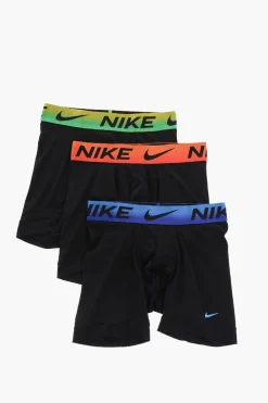 Clearance Set 3 Boxer Dri-Fit con Banda Elastica Logata Uomo Intimo