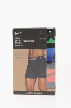 Clearance Set 3 Boxer Dri-Fit con Banda Elastica Logata Uomo Intimo