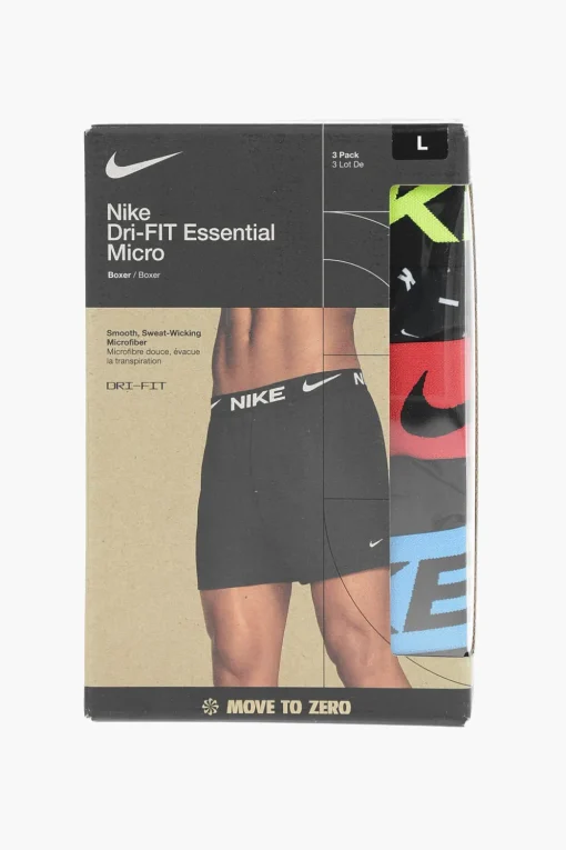Fashion Set 3 Boxer DRI-FIT con Elastico in Vita Logato Uomo Intimo