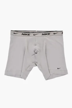 Set 3 Boxer in Cotone Stretch con Banda Elastica Logata>Nike Sale