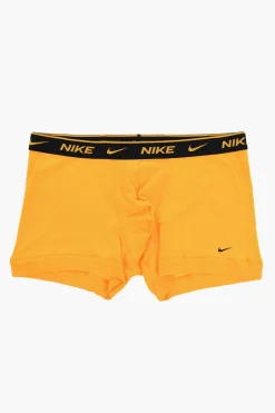 Outlet Set 2 Boxer in Cotone Stretch con Banda Elastica Logata Uomo Intimo