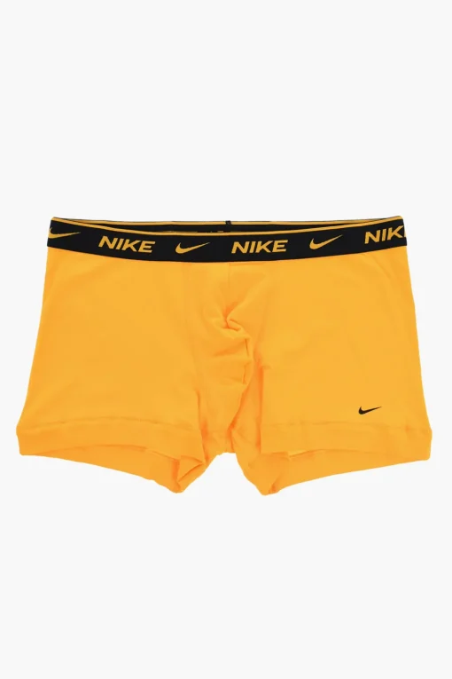 Outlet Set 2 Boxer in Cotone Stretch con Banda Elastica Logata Uomo Intimo