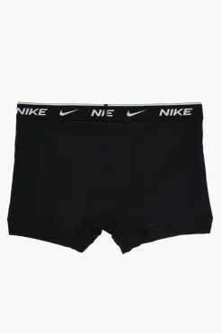 Outlet Set 3 Boxer in Cotone Stretch con Banda Elastica Logata Uomo Intimo
