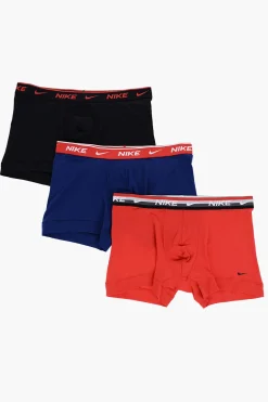 New Set 3 Boxer in Cotone Stretch con Banda Elastica Logata Uomo Intimo