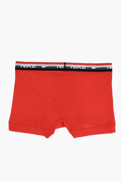 New Set 3 Boxer in Cotone Stretch con Banda Elastica Logata Uomo Intimo