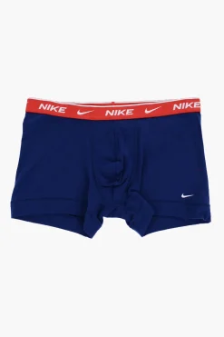New Set 3 Boxer in Cotone Stretch con Banda Elastica Logata Uomo Intimo