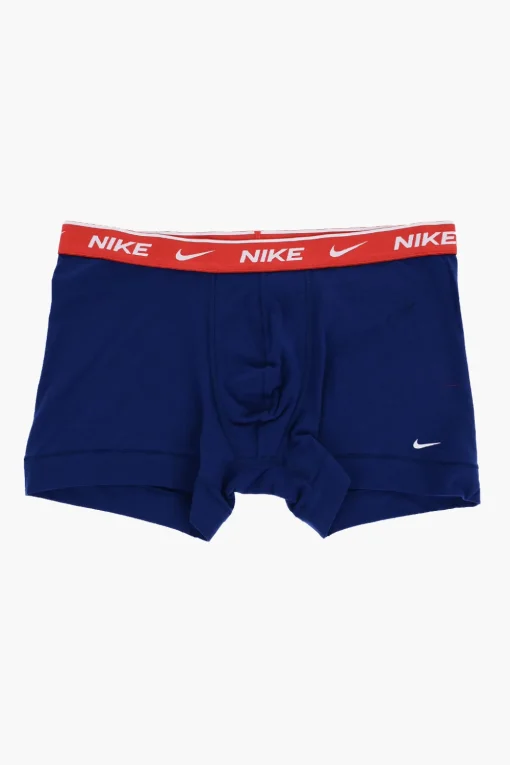 New Set 3 Boxer in Cotone Stretch con Banda Elastica Logata Uomo Intimo