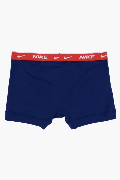 New Set 3 Boxer in Cotone Stretch con Banda Elastica Logata Uomo Intimo