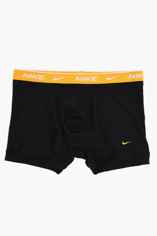 Fashion Set 2 Boxer in Cotone Stretch con Banda Elastica Logata Uomo Intimo