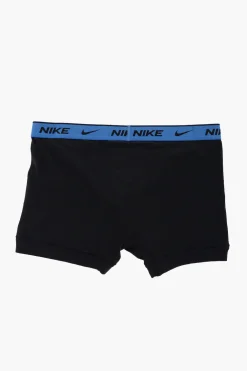 Outlet Set 3 Boxer in Cotone Stretch con Banda Elastica Logata Uomo Intimo