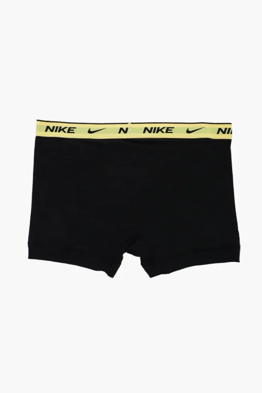 Outlet Set 3 Boxer in Cotone Stretch con Banda Elastica Logata Uomo Intimo
