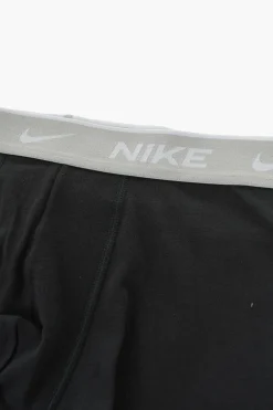 Set 3 Boxer in tinta Unita con Banda Elastica Logata></noscript>Nike Fashion