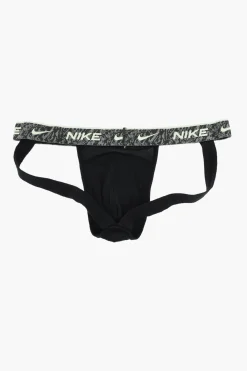 Outlet Set 3 Jockstrap in Cotone Stretch con Banda Elastica Logata Uomo Intimo