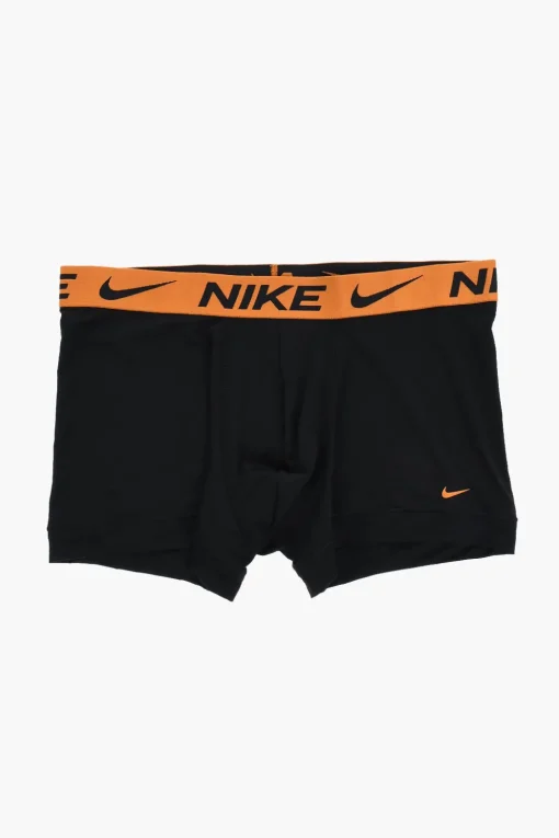 Set 3 Paia di Boxer a Tinta Unita con Banda Logata>Nike Hot