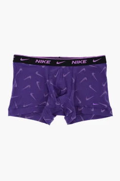 Clearance Set 3 Paia di Boxer con Banda In Vita Logata Uomo Intimo