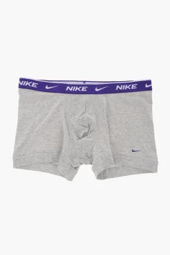 Clearance Set 3 Paia di Boxer con Banda In Vita Logata Uomo Intimo