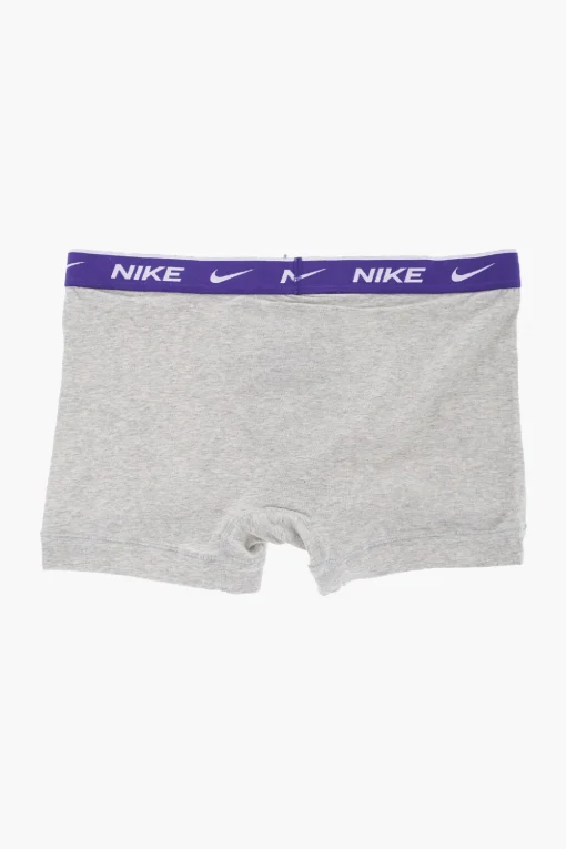 Clearance Set 3 Paia di Boxer con Banda In Vita Logata Uomo Intimo
