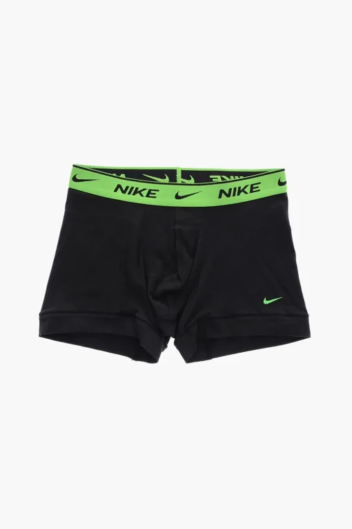 Discount Set 3 Paia di Boxer con Banda Logata in Vita Uomo Intimo