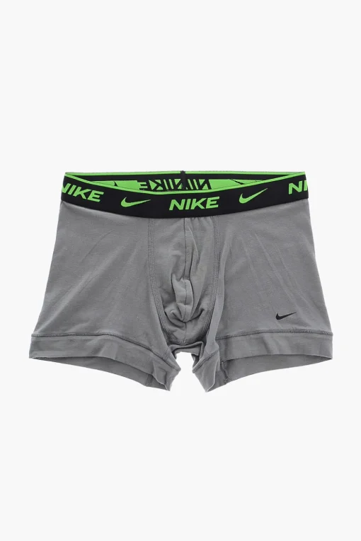 Discount Set 3 Paia di Boxer con Banda Logata in Vita Uomo Intimo