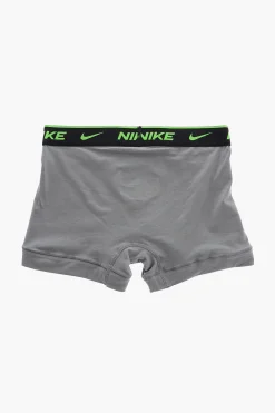 Discount Set 3 Paia di Boxer con Banda Logata in Vita Uomo Intimo