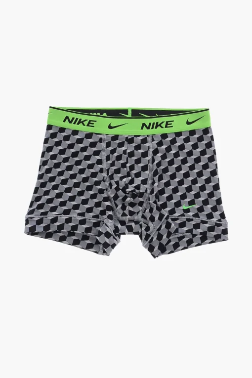 Discount Set 3 Paia di Boxer con Banda Logata in Vita Uomo Intimo