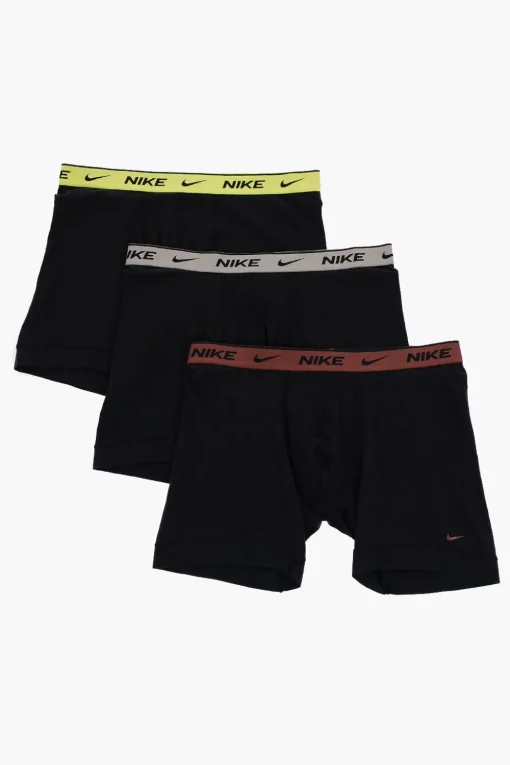 Sale Set 3 Paia di Boxer con Banda Logata Uomo Intimo