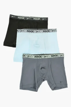 Set 3 Paia di Boxer DRI-FIT In Cotone Stretch>Nike Outlet