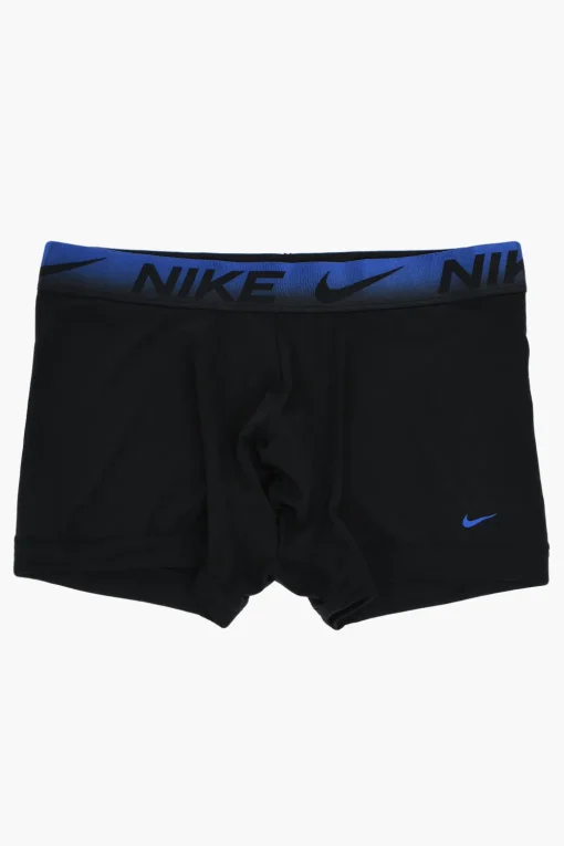 Outlet Set 3 Paia di Boxer DRI-FIT con Elastico Alla Vita Logato Uomo Intimo
