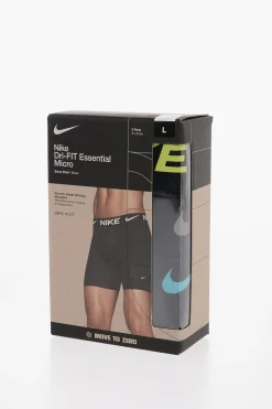 Set 3 Paia di Boxer Dri-Fit con Banda Elastica Logata>Nike Fashion