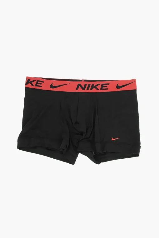 Fashion Set 3 Paia di Boxer DRI-FIT con Elastico Alla Vita Logato Uomo Intimo