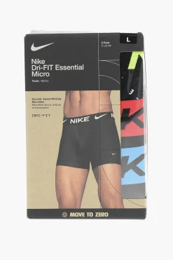 Fashion Set 3 Paia di Boxer DRI-FIT con Elastico Alla Vita Logato Uomo Intimo