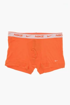 Fashion Set 3 Paia di Boxer in Cotone Stretch con Banda Logata Uomo Intimo
