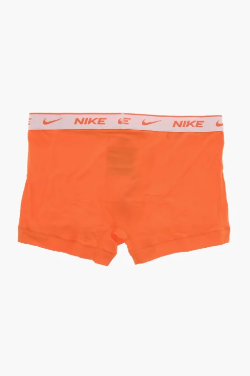Fashion Set 3 Paia di Boxer in Cotone Stretch con Banda Logata Uomo Intimo