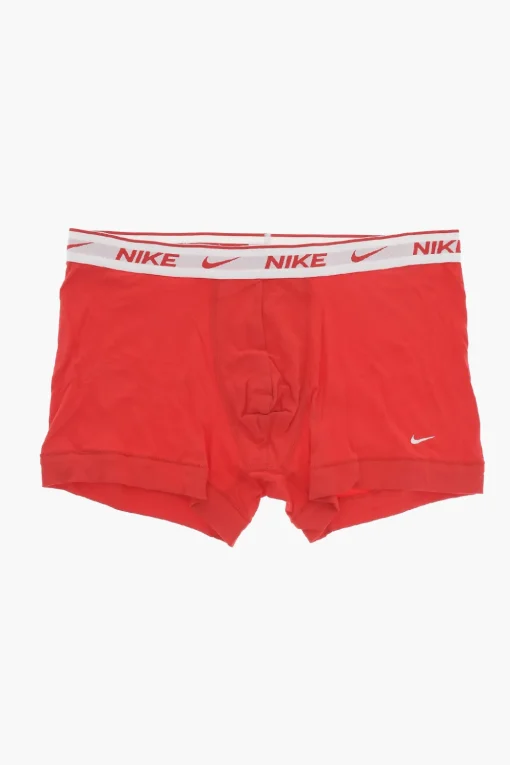 Fashion Set 3 Paia di Boxer in Cotone Stretch con Banda Logata Uomo Intimo