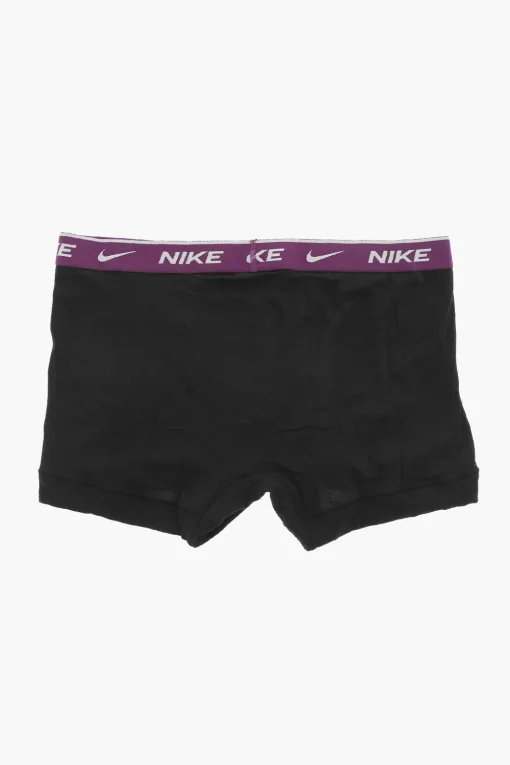 New Set 3 Paia di Boxer in Cotone Stretch con Banda Logata Uomo Intimo