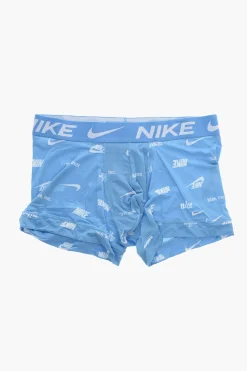 Set 3 Paia di Boxer in Tinta unita con Banda Elastica Logata>Nike Sale