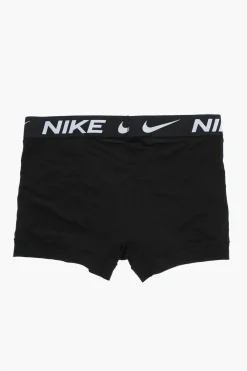 Set 3 Paia di Boxer in Tinta unita con Banda Elastica Logata></noscript>Nike Sale