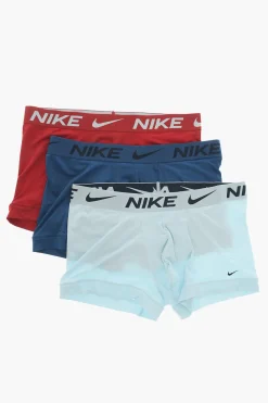 Set 3 Paia di Boxer Stretch con Banda Logata>Nike Fashion