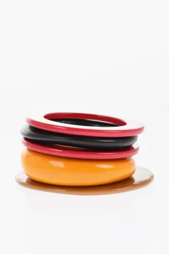 Set 5 Paia di Braccialetti Rotondi>Dsquared2 Fashion