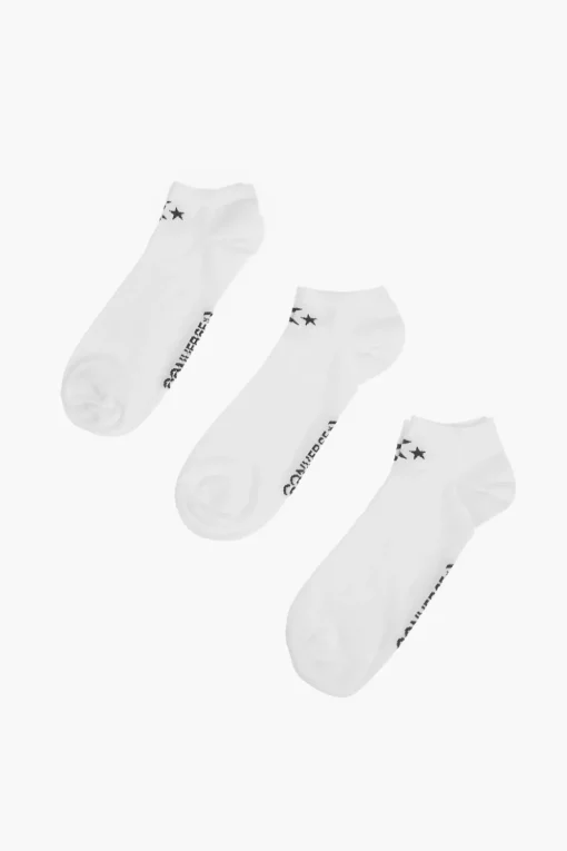 Hot Set 3 Paia di Calzini a tinta unita stretch Uomo Intimo
