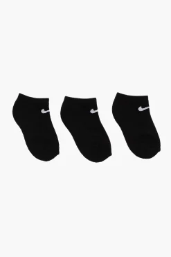 Set 3 Paia di Calzini a Tinta Unita con Logo a Contrasto>Nike KIDS Outlet