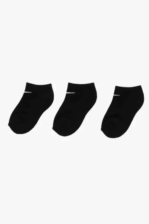 Set 3 Paia di Calzini a Tinta Unita con Logo a Contrasto>Nike KIDS Outlet