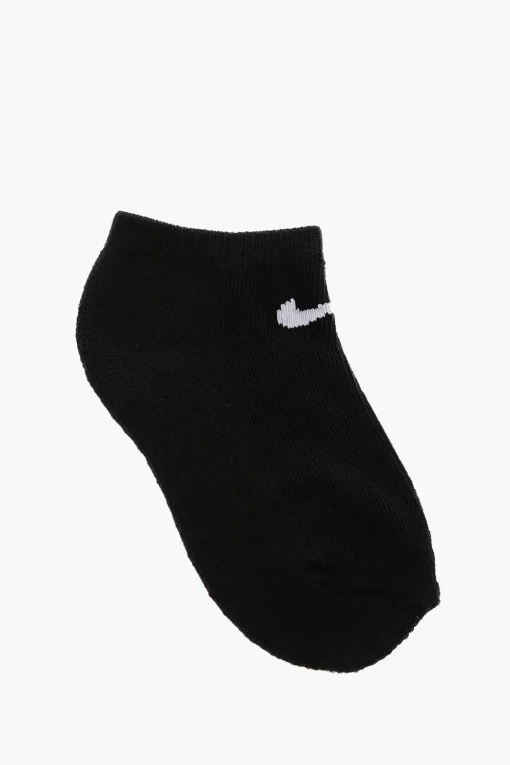 Set 3 Paia di Calzini a Tinta Unita con Logo a Contrasto>Nike KIDS Outlet
