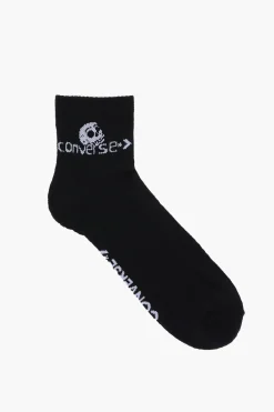 Set 3 Paia di Calzini in Tessuto Stretch con Dettagli a Contrasto>Converse New