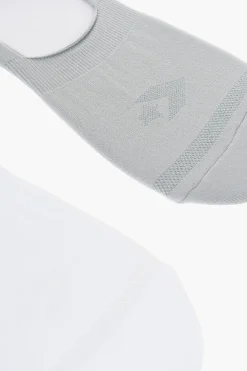 Sale Set 2 Paia di Calzini Ultra Bassi in Microfibra Uomo Intimo