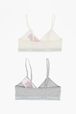 Set 2 Paia di Reggiseni a Triangolo con Banda Logata>Converse KIDS Discount