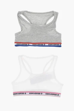 Discount Set 2 Paia di Reggiseni Sportivi Racerback con Banda Logata Abbigliamento